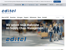 Tablet Screenshot of editel.at