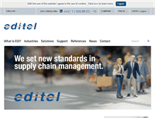Tablet Screenshot of editel.eu